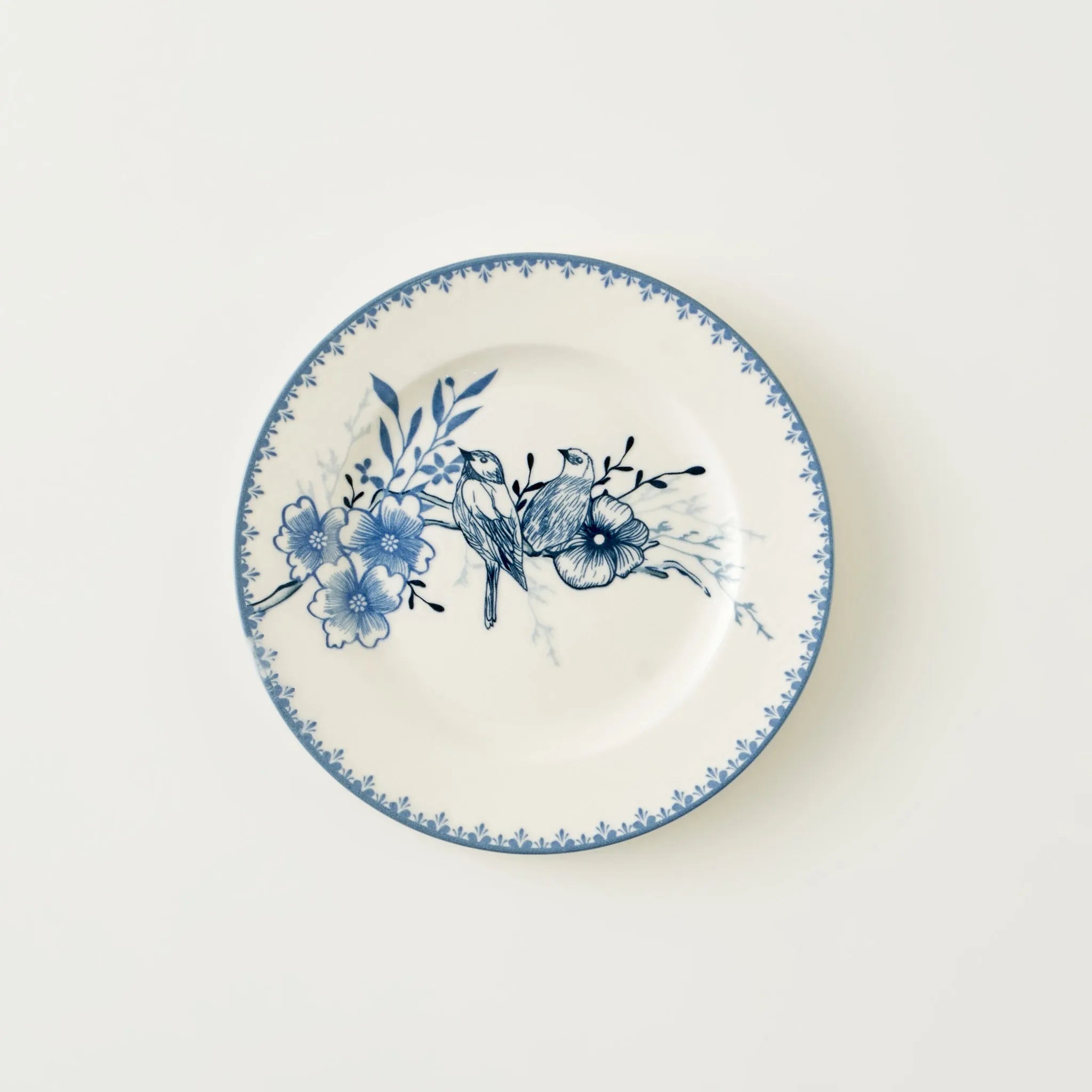 Bleu Blanc Porcelain Dessert Plate