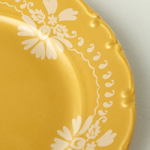 Indian Mustard Porcelain Dinner Plate